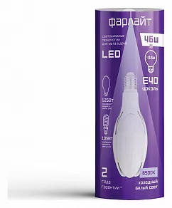 Лампа светодиодная Farlight Тюльпан E40 46Вт 6500K FAR000078