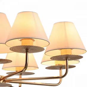 Подвесная люстра ILLUMICO  IL6197-9P-17 GD