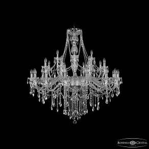Подвесная люстра Bohemia Ivele Crystal 1415 1415/16+8+4/460 Ni