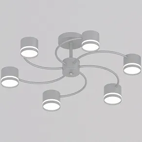 Потолочная люстра Reluce 26730 26730-0.3-06 GX53 GREY