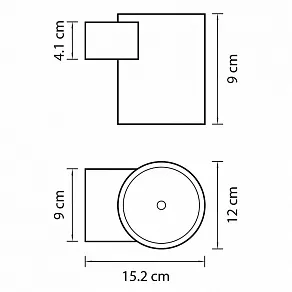 Накладной светильник Lightstar Paro LED 370674