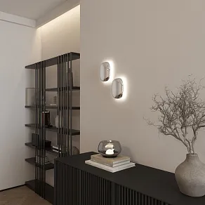 Настольная лампа декоративная Denkirs FLOA DK6747-BK+SM