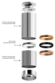 Накладной светильник Ambrella Light C C6322