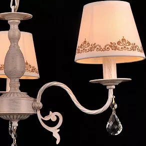 Подвесная люстра Natali Kovaltseva Biarritz Biarritz 70038-3C IVORY GOLD