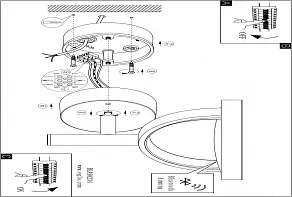 Светильник на штанге Eglo Francari 98234