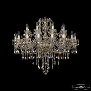 Подвесная люстра Bohemia Ivele Crystal 1415 1415/16+8/360 G R801