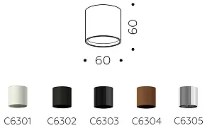 Накладной светильник Ambrella Light C C6302