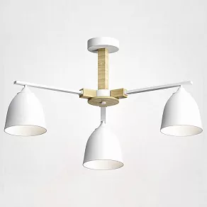 Люстра на штанге Imperiumloft Noa White By Imperiumloft NOA01