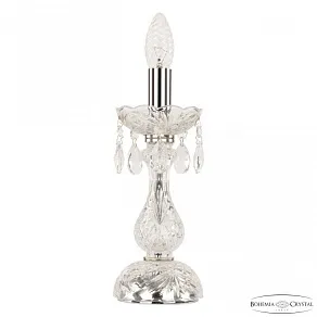 Настольная лампа декоративная Bohemia Ivele Crystal 101 101L/1-27 Ni