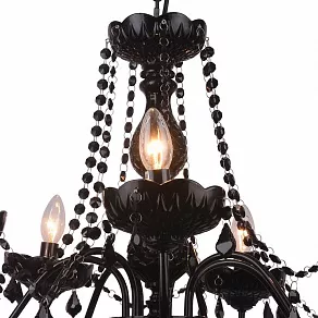 Подвесная люстра Arte Lamp Odillia A8918LM-7BK