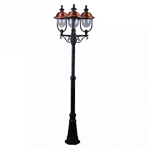 Фонарный столб Arte Lamp Barcelona A1486PA-3BK