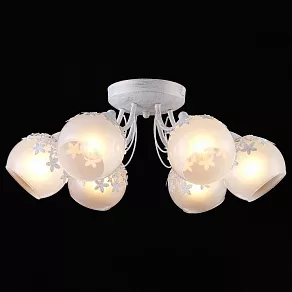 Потолочная люстра Natali Kovaltseva 75043 75043-6C WHITE GOLD