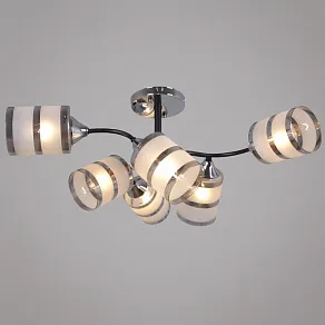 Люстра на штанге Reluce  45360-0.3-06 BK+CR
