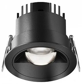 Встраиваемый светильник Maytoni Parete DL100-12W2.7-3-4K-RD-B