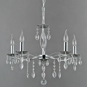 Подвесная люстра ILLUMICO CASTOR IL0266-5PSQ-24 CR CASTOR