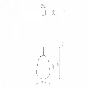 Подвесной светильник Nowodvorski Pear L 7797