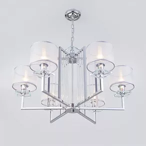 Подвесная люстра Eurosvet Fargo 60108/6 хром