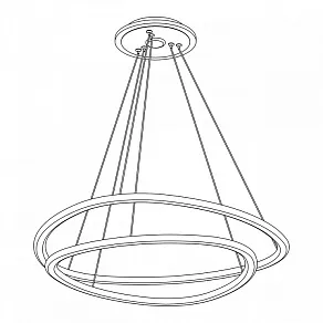 Подвесной светильник Citilux ТRIO CL215B060E