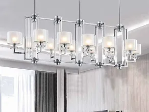 Подвесная люстра Newport 4400 4408+4/S chrome