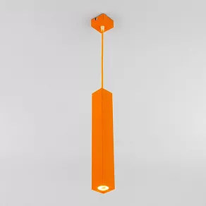 Подвесной светильник Eurosvet Cant 50154/1 LED оранжевый 7W