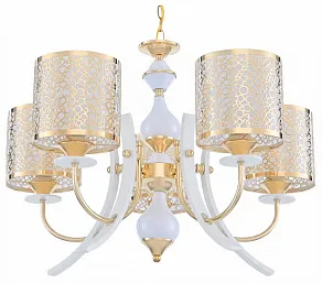 Подвесная люстра Arte Milano Florentia-6067 306067/5 Wh/Gd