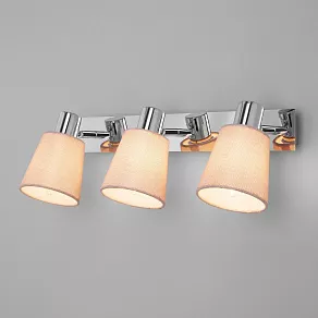 Бра Eurosvet Culver 20080/3 хром/бежевый