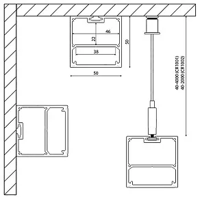 Профиль накладной DesignLed LS 00-00004772