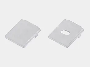 Набор заглушек для профиля Lumker  LS-12-WH-ECS