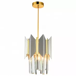 Подвесной светильник Natali Kovaltseva Queen QUEEN 79006/1W BRASS SILVER