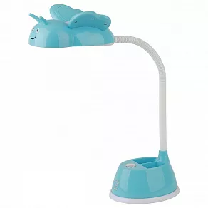 Настольная лампа декоративная Эра NLED-434 NLED-434-6W-BU