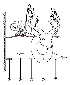 Бра Globo Stag 67998