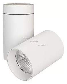 Светильник на штанге Arlight SP-POLO-SURFACE-TURN-R85-15W Day4000 (WH-WH, 40 deg) 027564