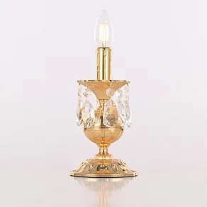 Настольная лампа декоративная Bohemia Ivele Crystal AL77 AL77500L/1-23 G