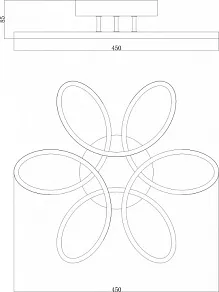 Потолочная люстра Moderli Wass V1070-CL