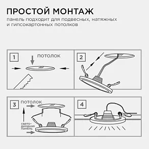 Встраиваемый светильник Apeyron Electrics  06-24
