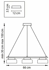 Подвесная люстра Lightstar Fico II 740167