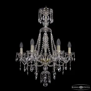 Подвесная люстра Bohemia Ivele Crystal 1415 1415/6/200/XL-77 G