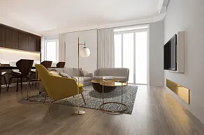 Торшер DeMarkt Каспер 4 707041301