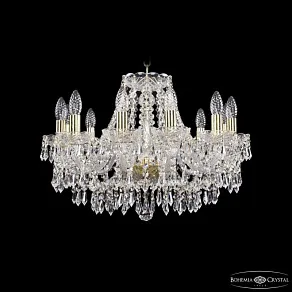 Подвесная люстра Bohemia Ivele Crystal 1403 1403/12/195 G