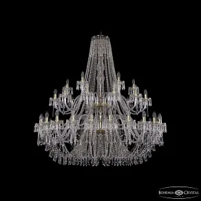 Подвесная люстра Bohemia Ivele Crystal 1403 1403/24+12+6/530/2d G