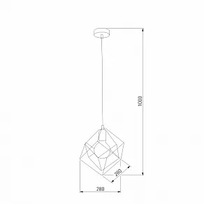 Подвесной светильник TK Lighting Alambre 2596 Alambre