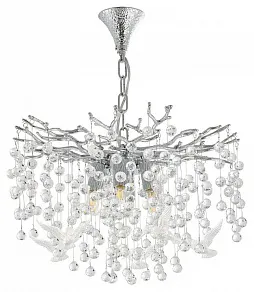 Подвесная люстра Arte Milano Веточка 230115.480.6.E14.F2 CR BRD-Clear