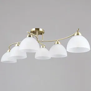 Люстра на штанге ILLUMICO  IL0909-6CSQ-26 AB ELITE
