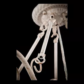 Люстра на штанге Eurosvet 60000 60000/5 белый с золотом