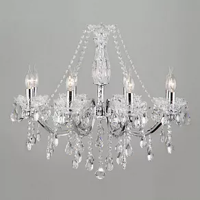 Подвесная люстра Eurosvet Brianna 3188/8 хром Strotskis