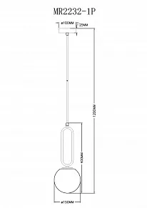 Подвесной светильник MyFar Pierre MR2232-1P