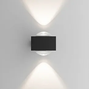 Накладной светильник Elektrostandard Lenses 35191/W черный