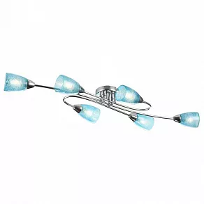 Потолочная люстра Freya Flash FR5104-CL-06-BL