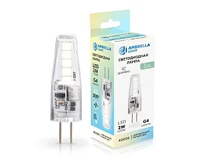 Лампа светодиодная Ambrella Light G4 G4 2Вт 4000K 100144