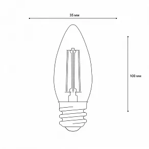 Лампа светодиодная Uniel  E27 9Вт 3000K UL-00005187